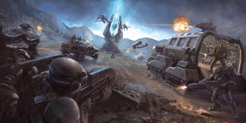 halo wars covenant harvest war concept human unsc deviantart timeline did m312 vehicle elephant battle wikia beginning humanity novels reach
