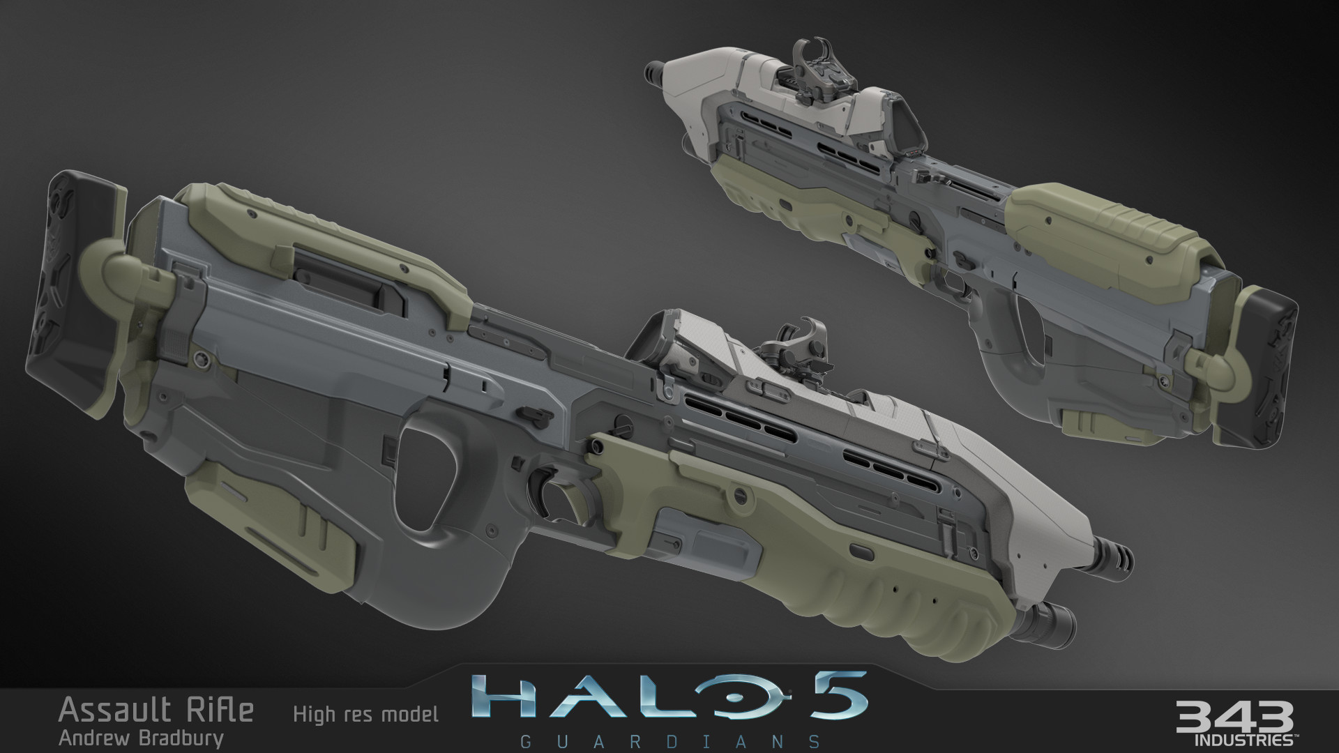 steel assault rifle skin halo 5 steel assault rifle skin halo 5