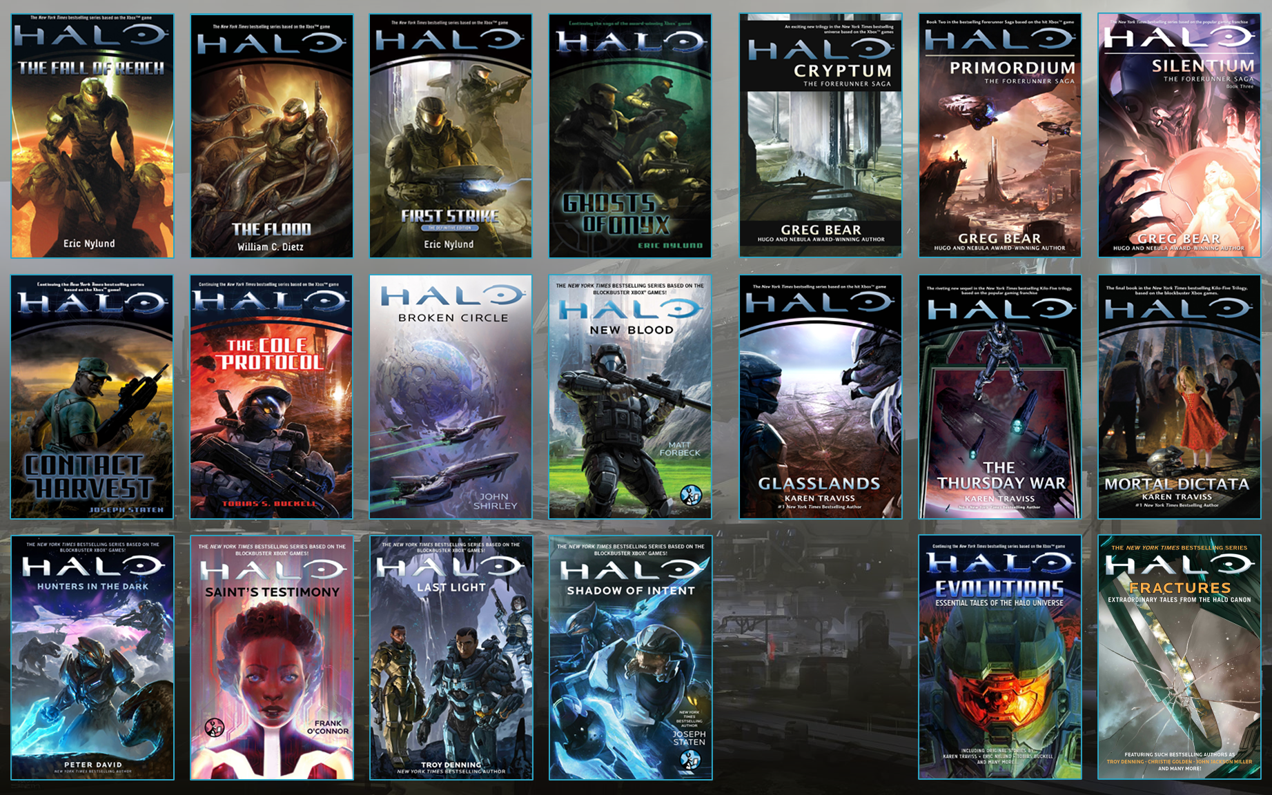 All Halo Books In Chronological Order | Meme Image