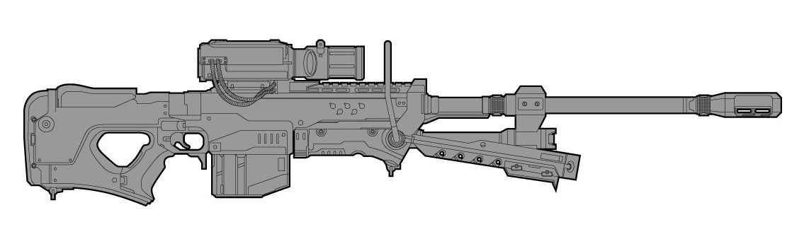 Sniper Rifle System 99 S5 Anti Materiel Halopedia Fandom