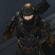 Mjolnir Powered Assault Armor Military Police Variant Halo Alpha