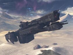 UNSC Frigate Desert