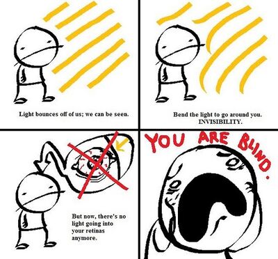 Problem of Invisibility