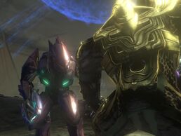 Conversing Sangheili