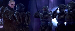 HTFOR AS - Blue Team salutes Sam