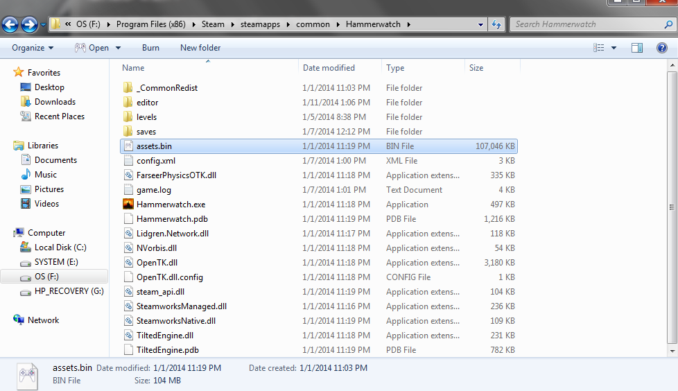 folder setup asset additions hammerwatch wiki fandom powered by