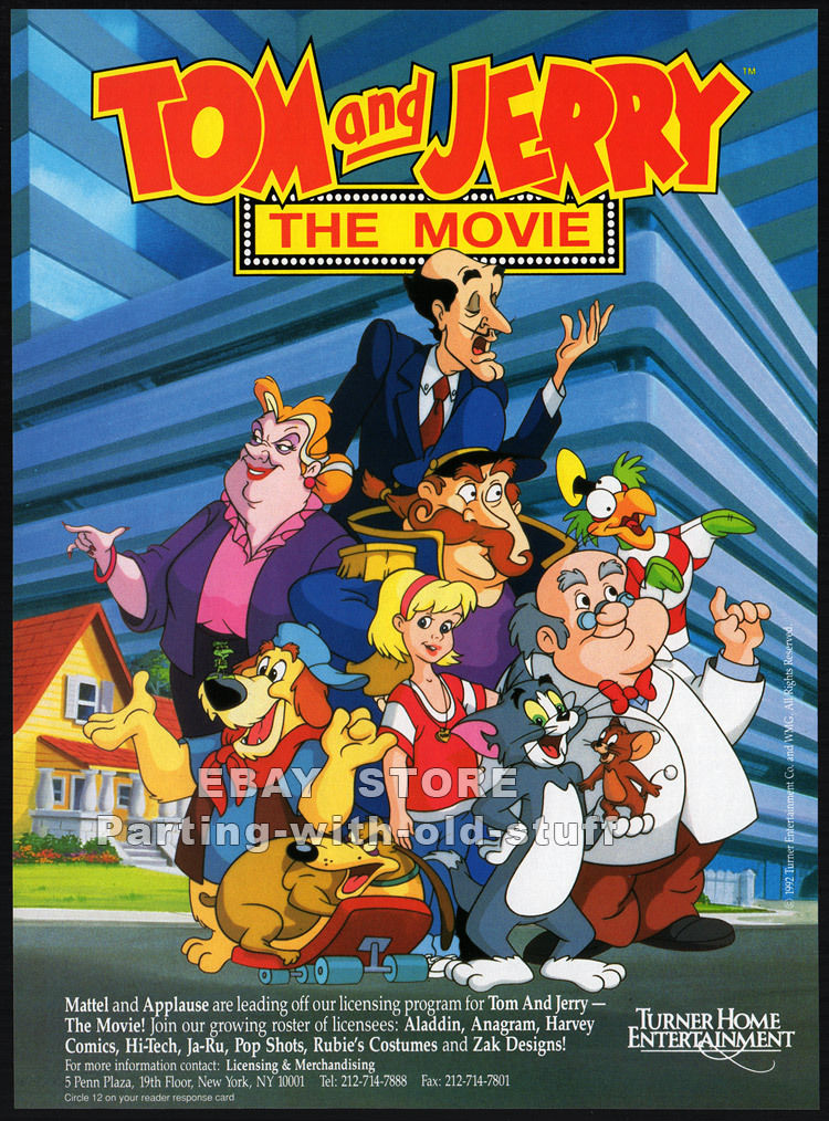 1992 Tom And Jerry: The Movie