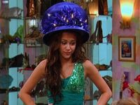 Miley and grandma's hat