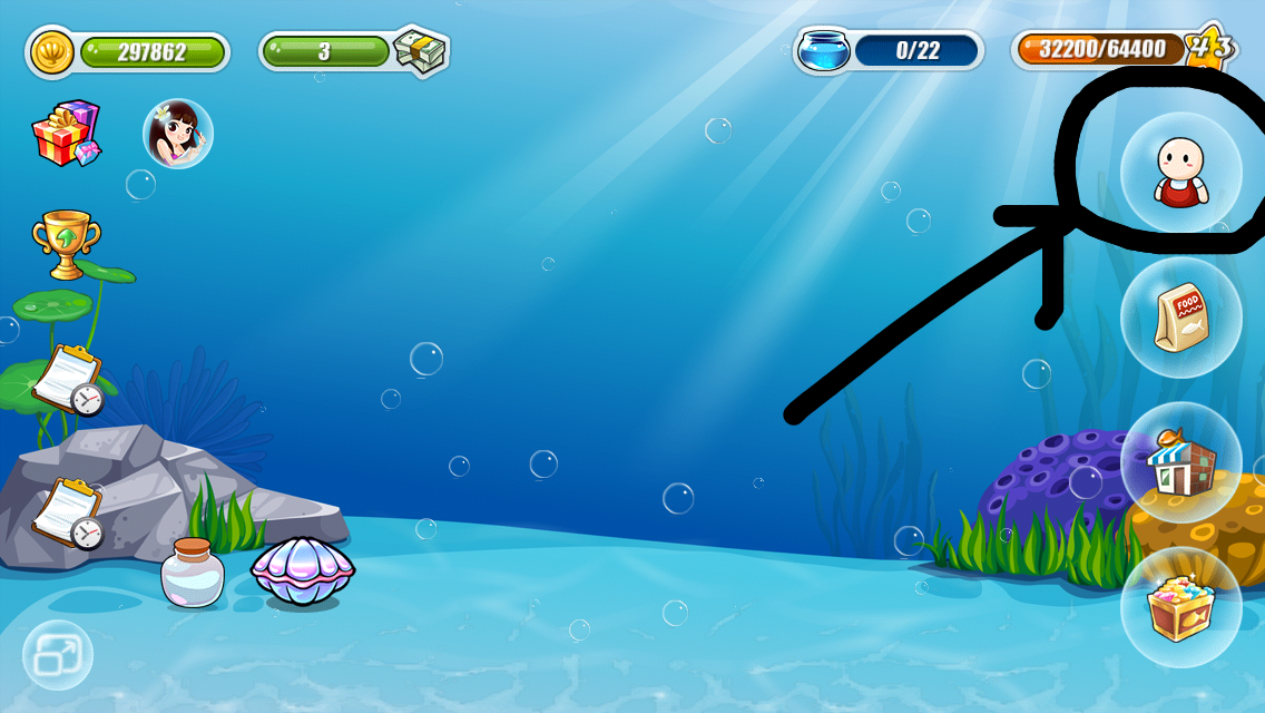 happy fish dream aquarium game