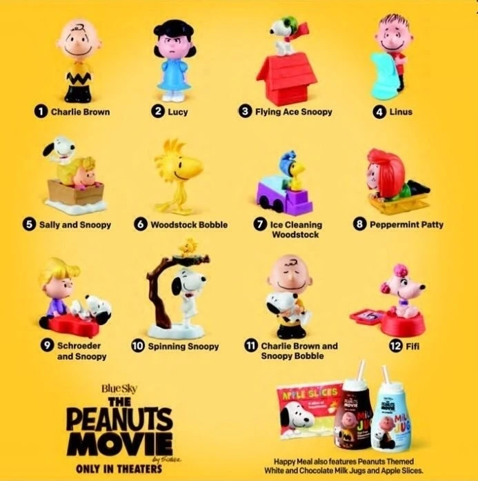 The Peanuts Movie (McDonald's, 2015) Kids Meal Wiki Fandom