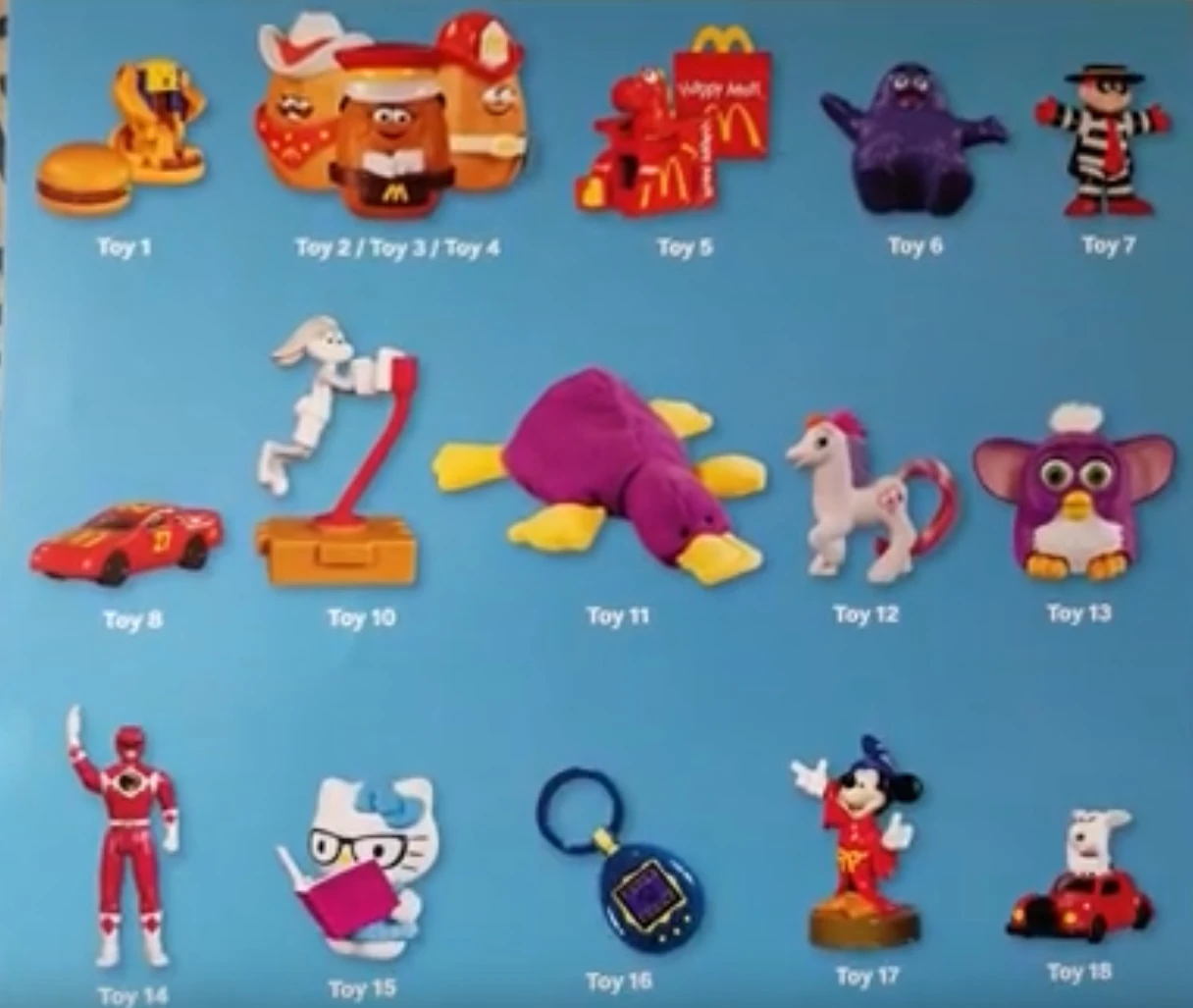 Happy Meal 40th Anniversary Surprise Toys 2019 Kids Meal Wiki Fandom