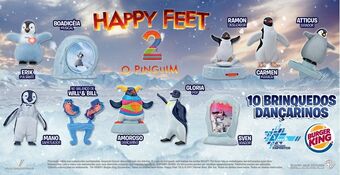 happy feet two burger king