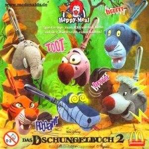 jungle book 2 mcdonalds toys