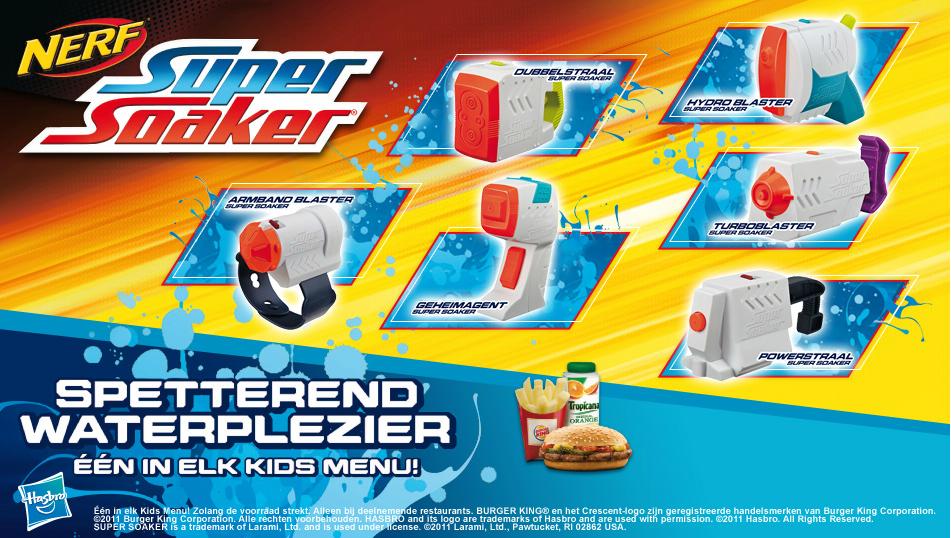 burger king nerf toys