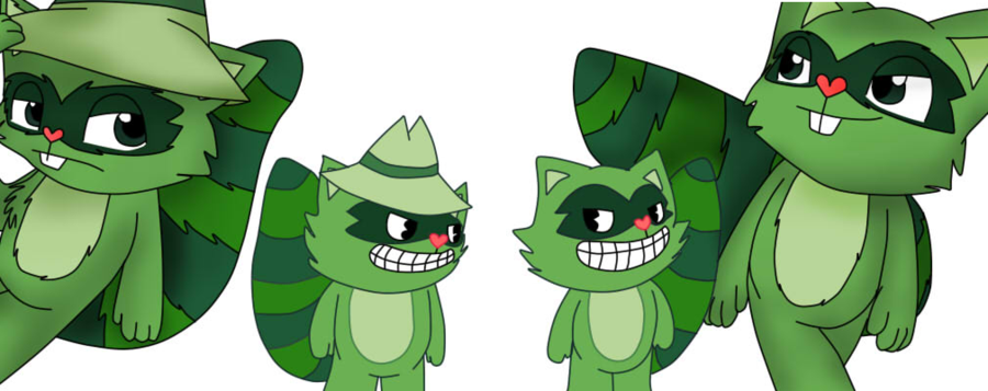 happy tree friends anime lifty and shifty