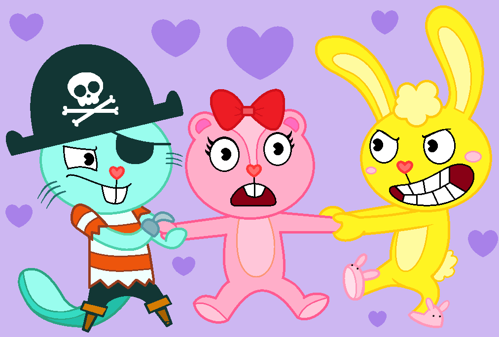 Happy tree friends. Хэппи три френдс Гигглс. Хэппи три френдс Рассел и Лемпи. Happy Tree friends Рассел и Гигглс. Хэппи три френдс Лемми.