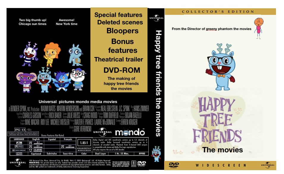 Happy Tree Friends The Movies Happy Tree Friends Fanon Wiki Fandom