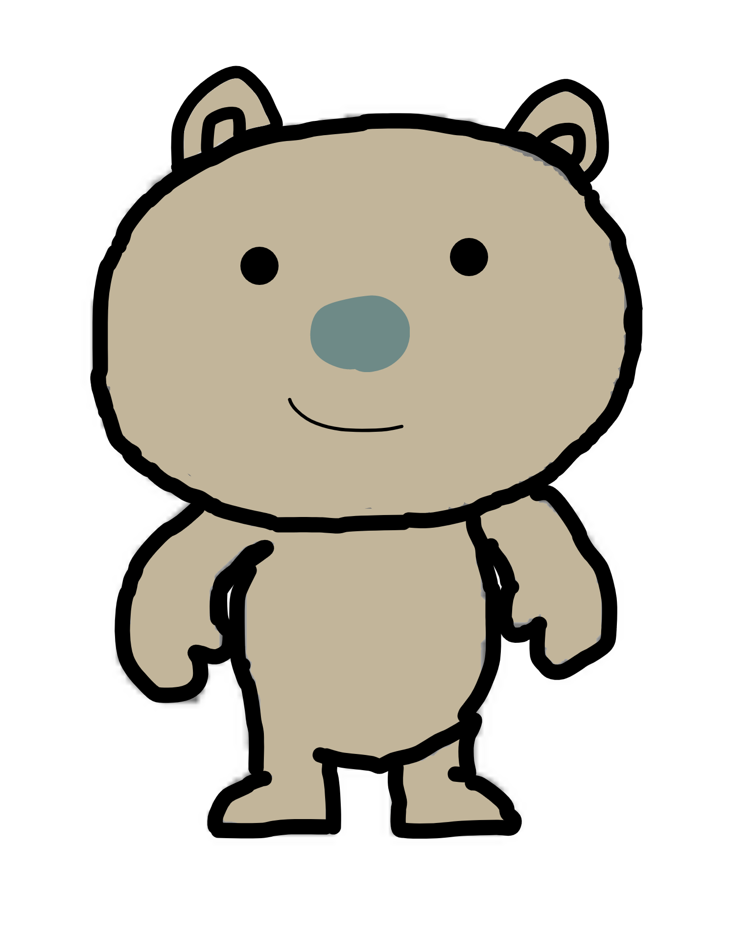 Cheedaman Bear Plush