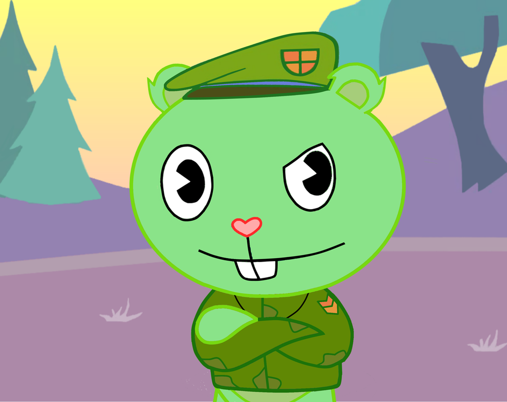 Happy tree friends flippy обои