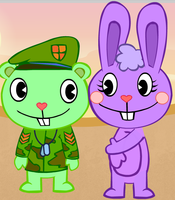 Happy tree friends фото персонажей