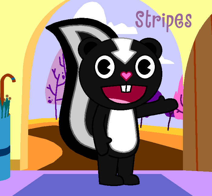 Stripes (The Skunk) | Happy Tree Friends Fanon Wiki | Fandom