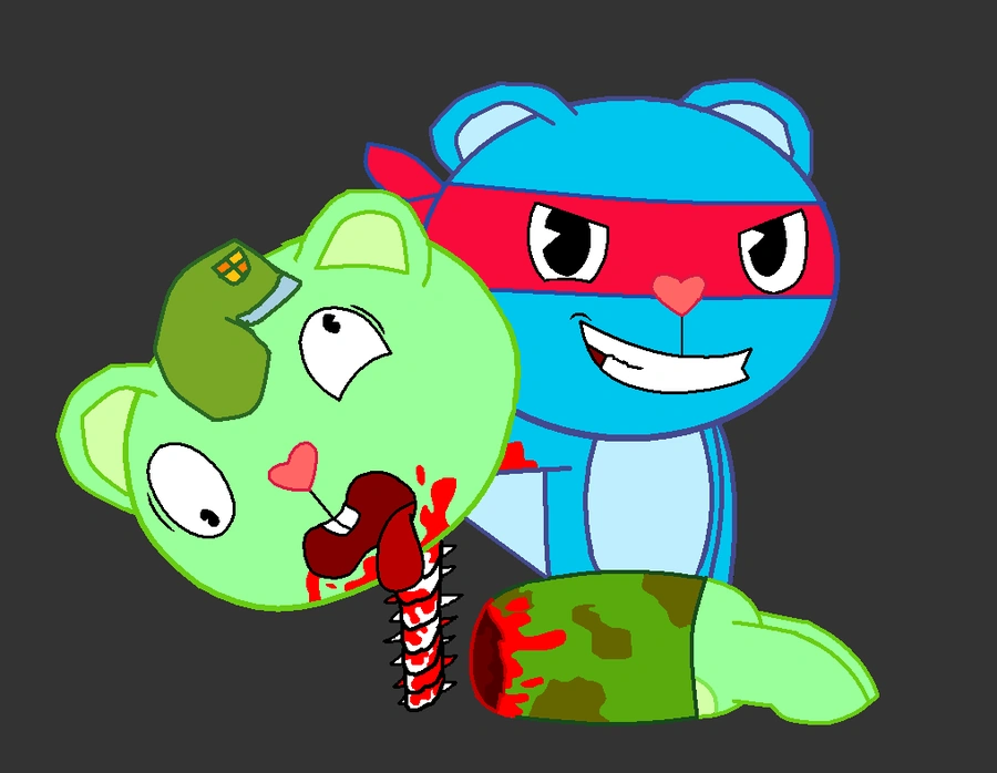 Картинки флиппи из happy tree friends