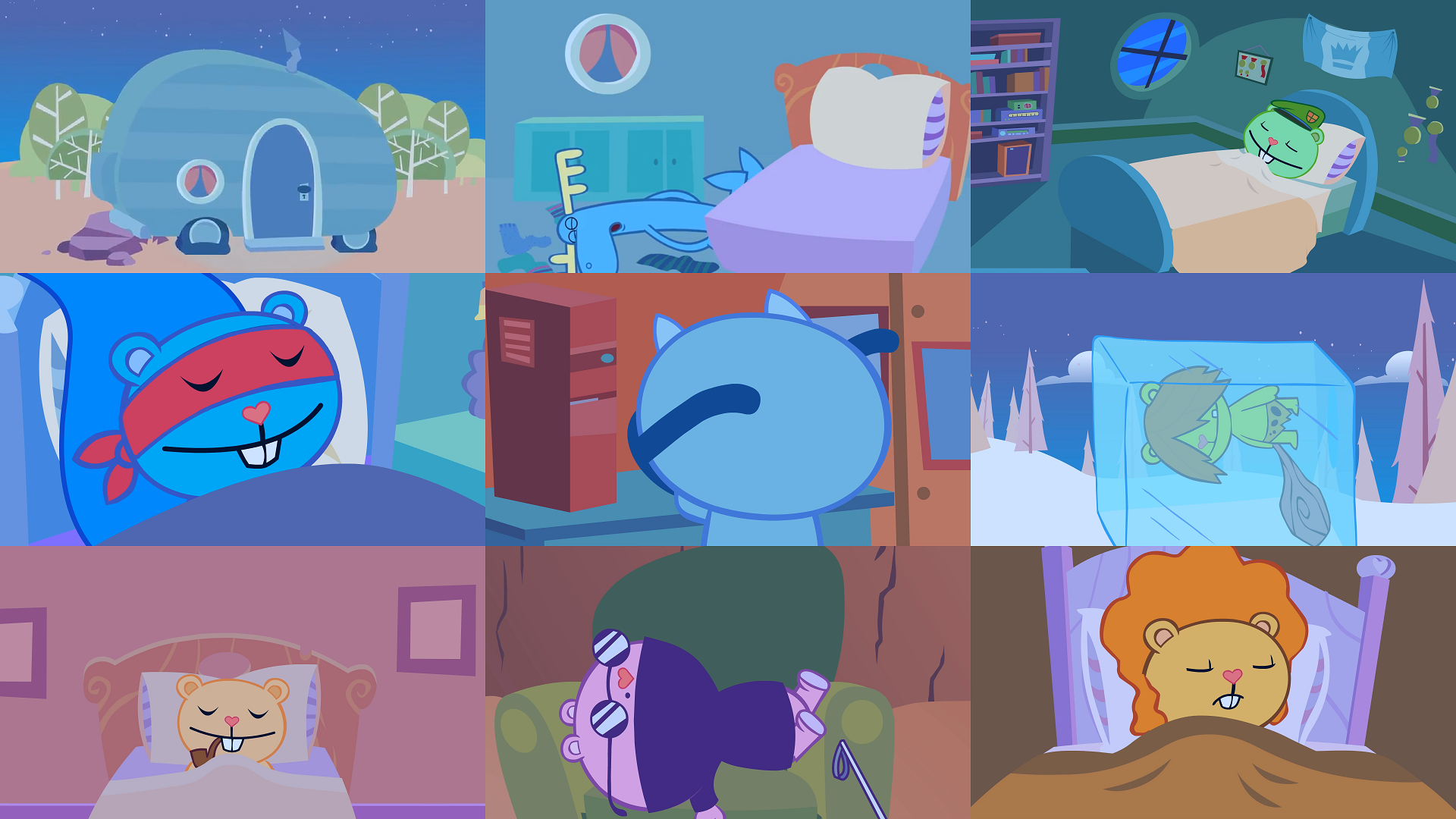 happy tree friends asmr