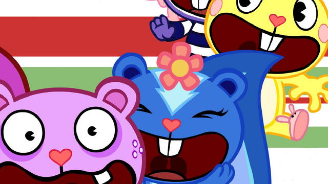 Happy tree friends фон