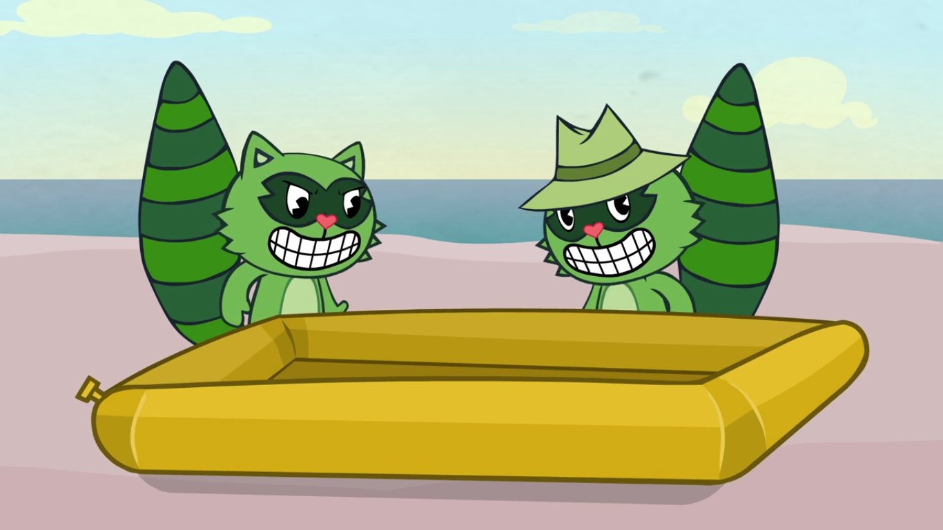 Happy Trails Pt. 2 Jumping the Shark/Trivia Happy Tree Friends Wiki