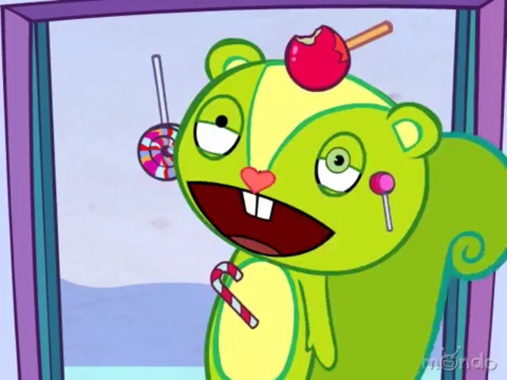 goofs happy tree friends