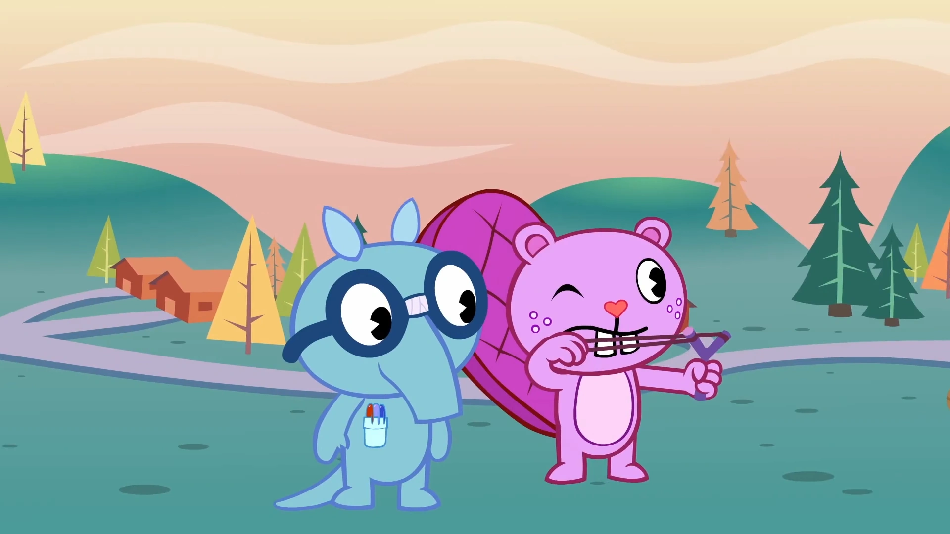 Image S4E8 Toothy and Sniffles.png Happy Tree Friends Wiki FANDOM