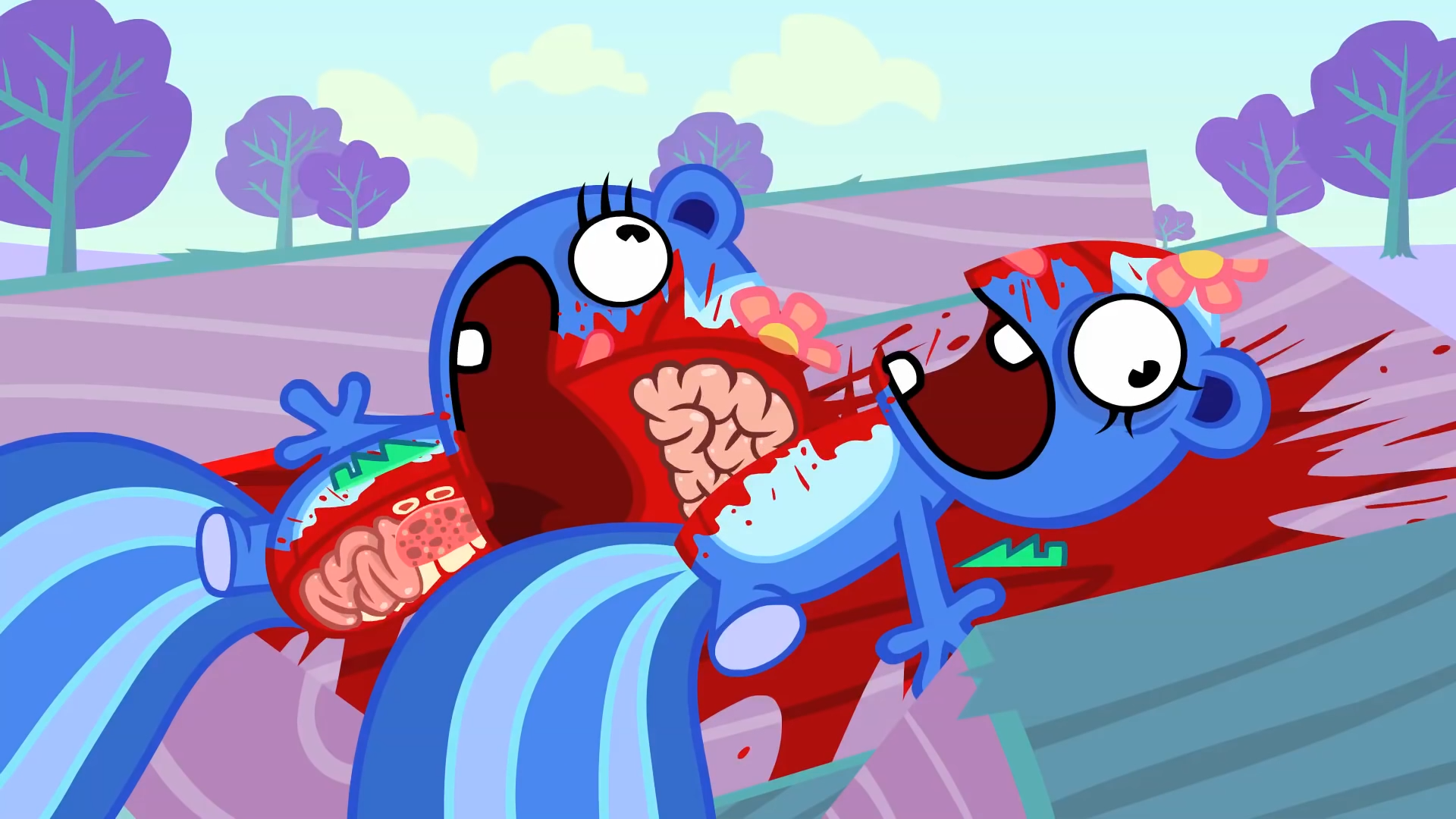 Happy Tree friends мультсериал