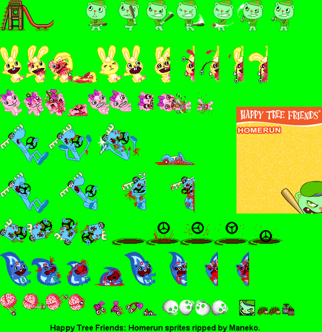 Image - Spritesheet.png | Happy Tree Friends Wiki | FANDOM powered by Wikia