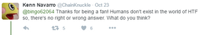 Navarro on htf humans