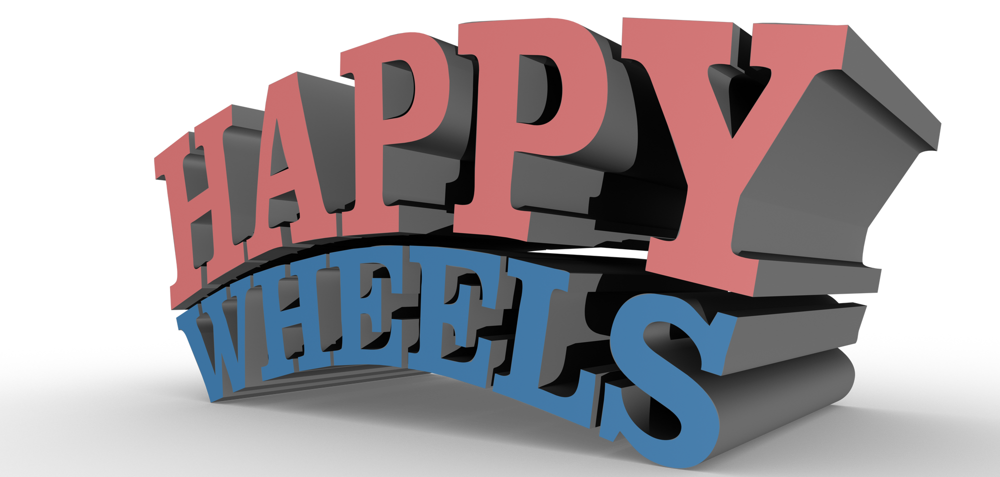 Image - 3D Logo.png | Happy Wheels Wiki | FANDOM powered by Wikia