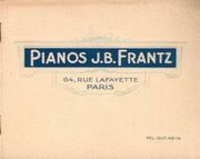 Pianos Frantz