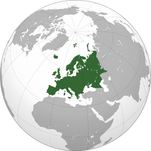 Europe orthographic Caucasus Urals boundary