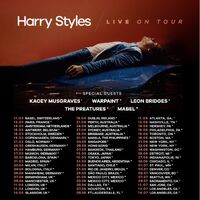 Harry Styles Live On Tour Harry Styles Wiki Fandom
