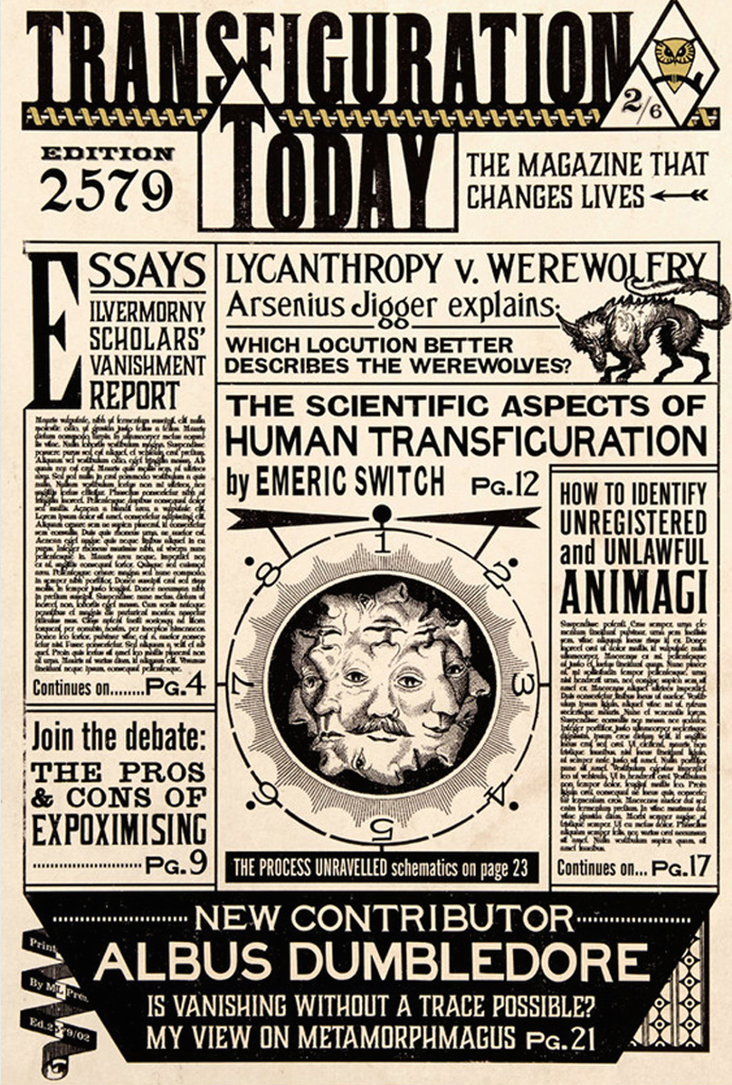 Transfiguration Today Harry Potter Wiki Fandom