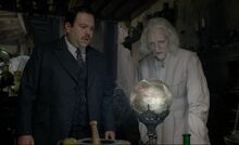 Flamel and Kowalski crystal ball