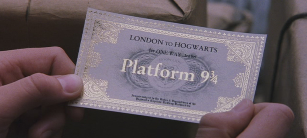 Image Ticket du Poudlard  Express  jpg Wiki Harry Potter 