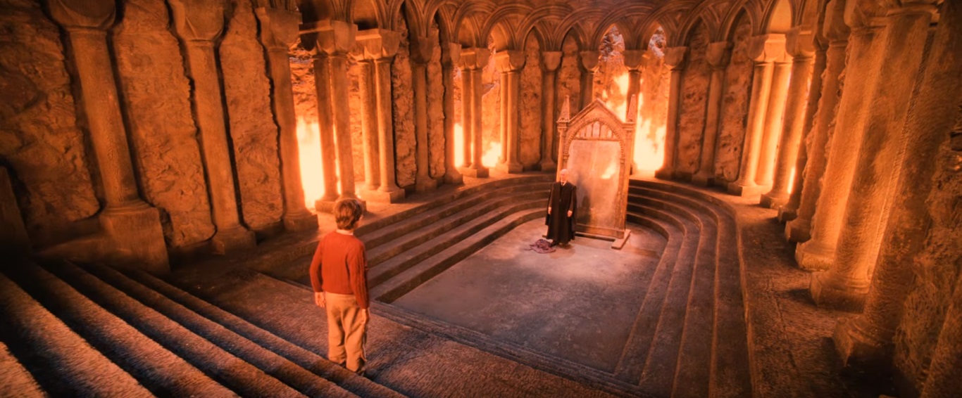 Skirmish in the Underground Chambers | Harry Potter Wiki | Fandom