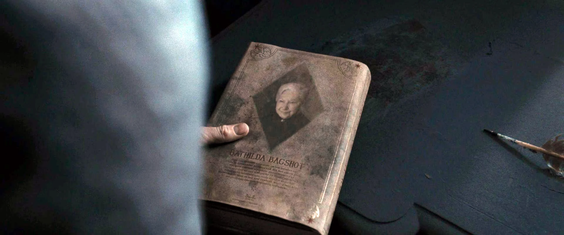 Image DH1 Bathilda Bagshot book.jpg Harry Potter Wiki FANDOM