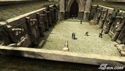 Pátio de Hogwarts