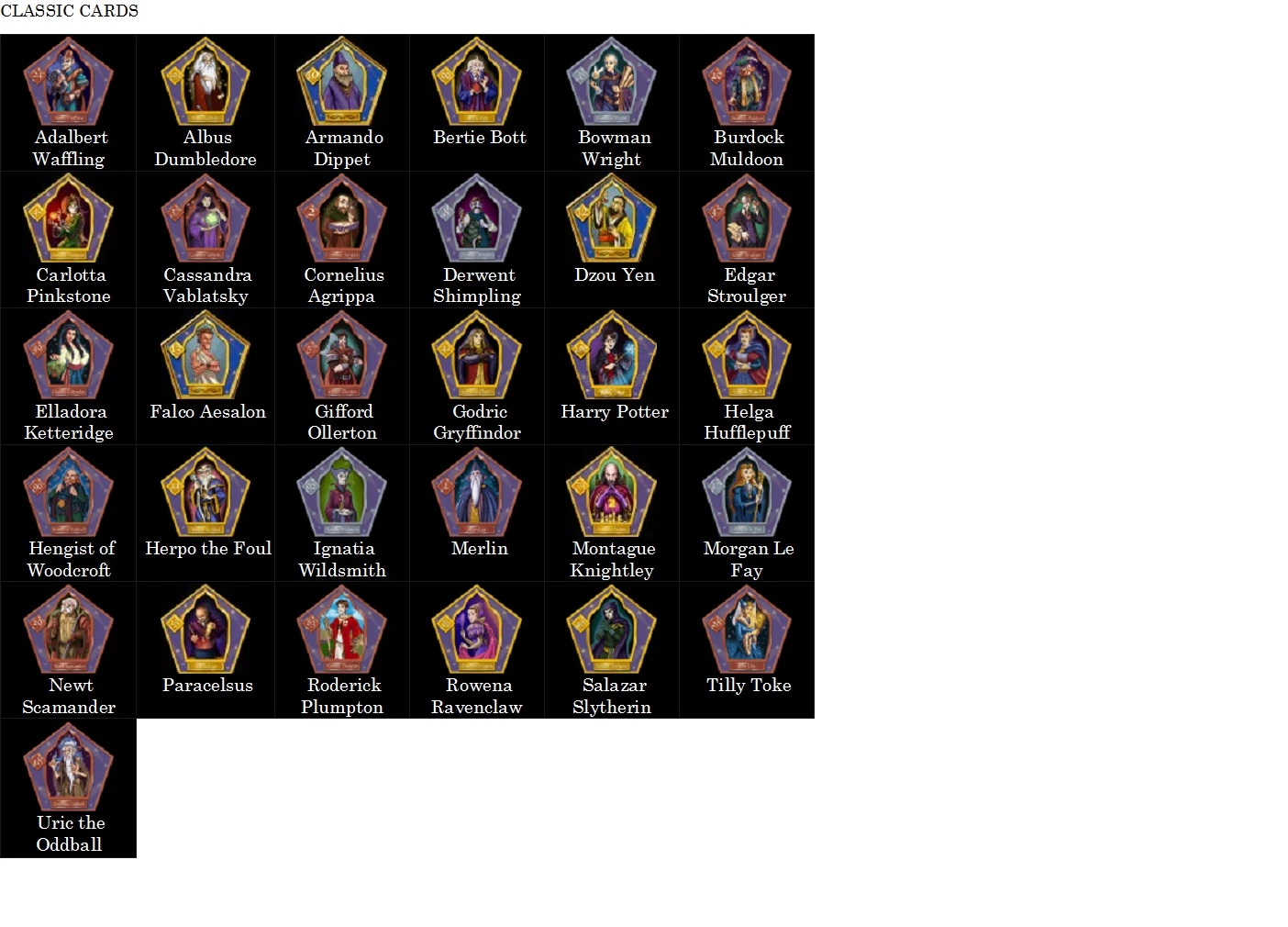 Image Wizard Card Collection.jpg Harry Potter Wiki FANDOM powered by Wikia