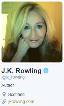 RowlingTwitterProfile