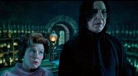 Umbridge inspecting Snape
