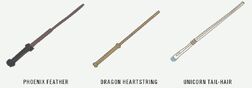 wand core potter harry harrypotter wiki wood hogwarts fandom wikia scale within