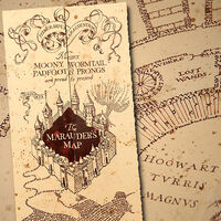 Mapa Do Maroto Harry Potter Wiki Fandom