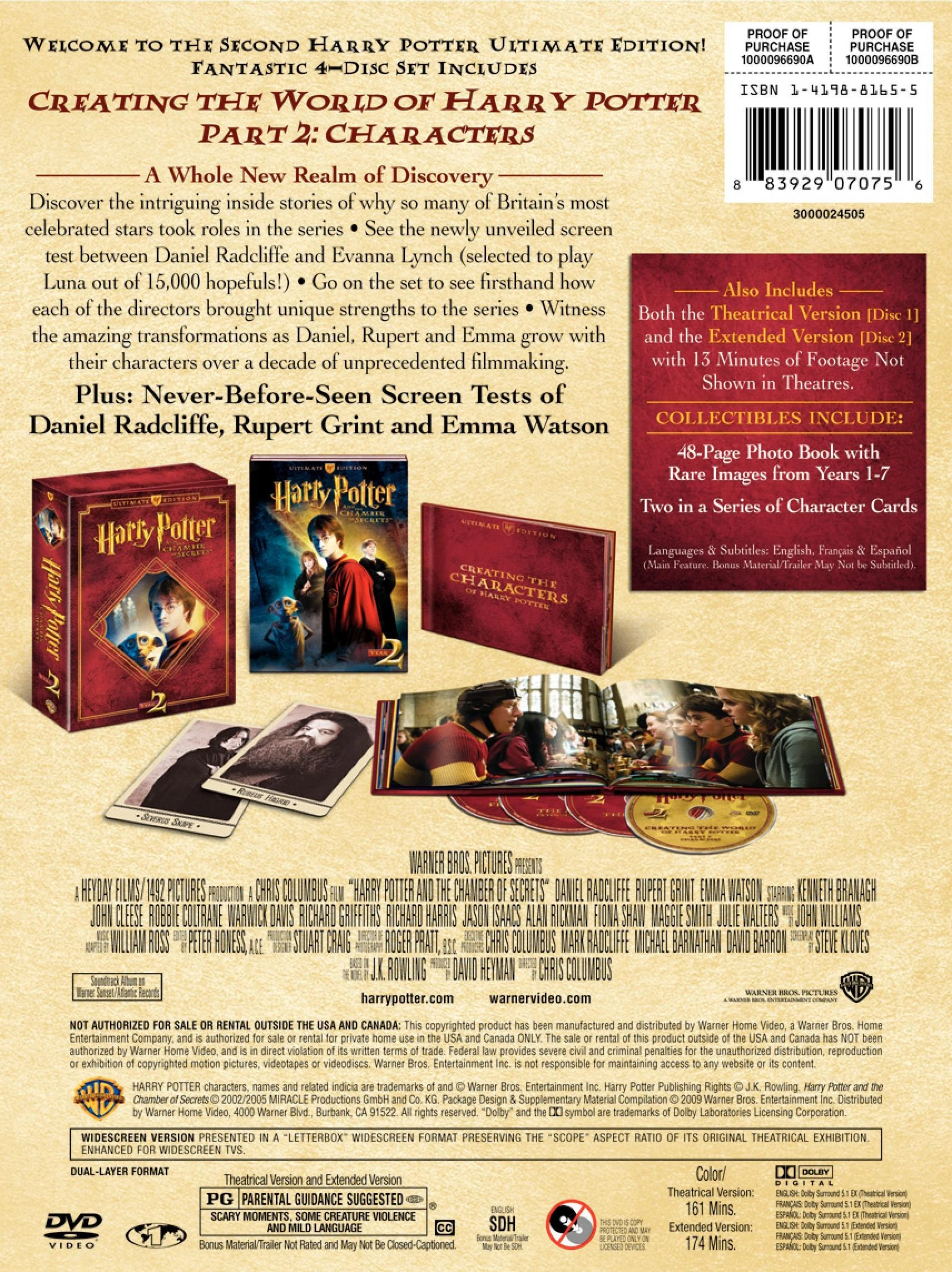 Image Chamber of Secrets DVD Ultimate Edition BackCover.JPG Harry